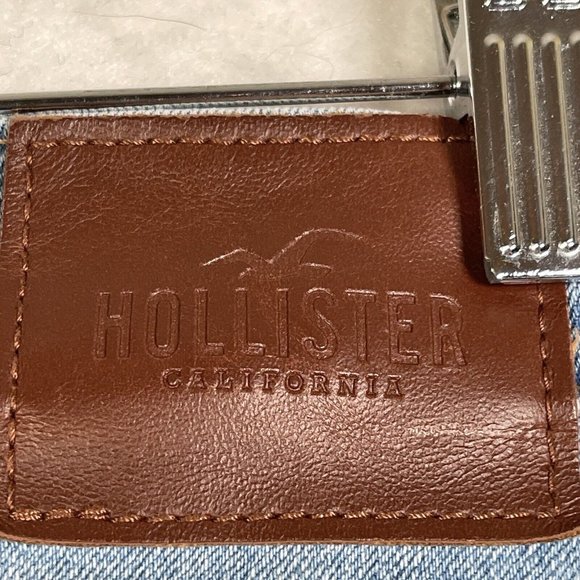 Hollister Mens‎ Jeans Slim Straight Size 31 x 32 Distressed Flex Denim Stretch - Picture 13 of 13